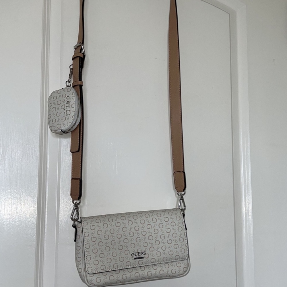Guess Crossbody Purse w/ Match Coin Pouch
